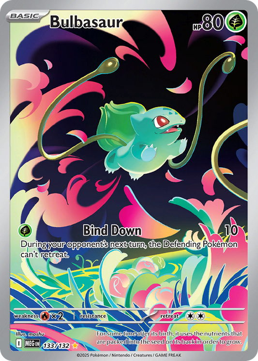 [ENG][NM] Karta Pokemon Bulbasaur 133/132 - Mega Evolution Base Set