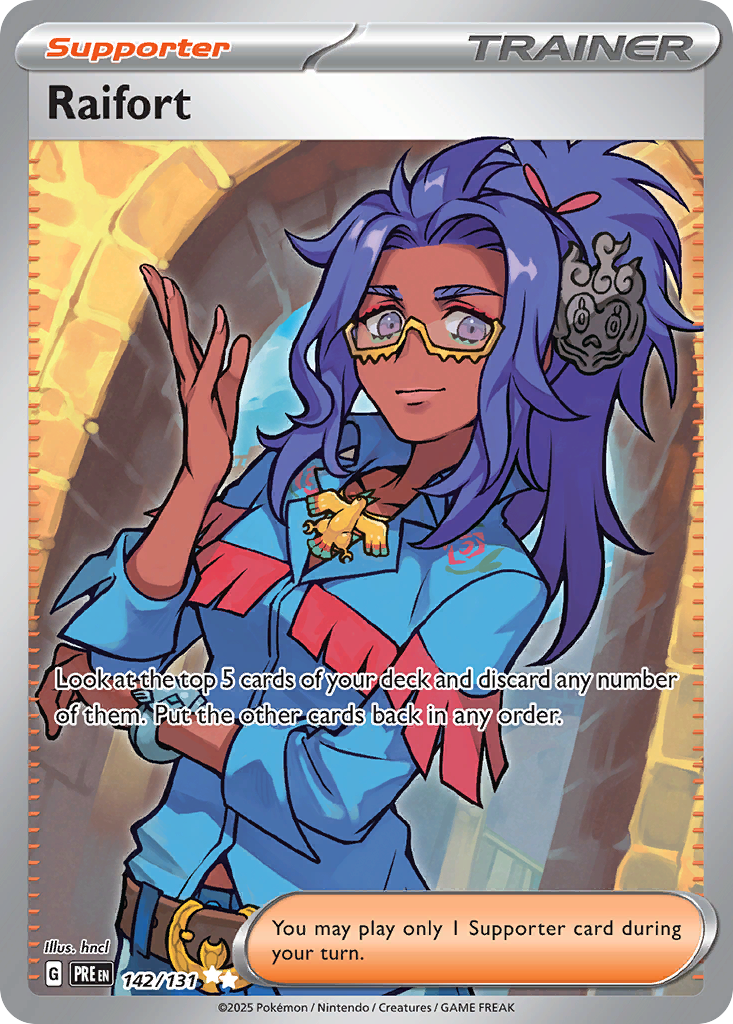 [ENG][NM] Karta Pokemon Raifort 142/131 - Prismatic Evolutions