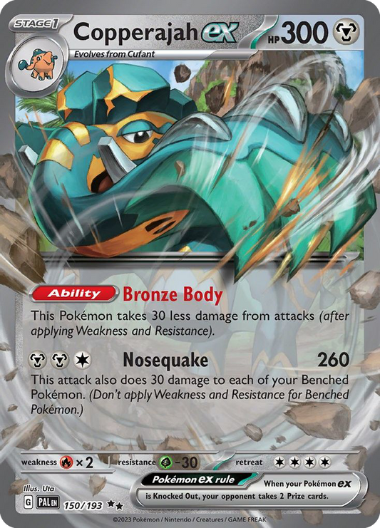 [ENG][NM] Karta Pokemon Copperajah ex 150/193 - Paldea Evolved