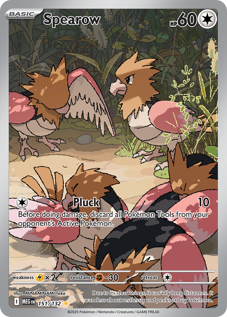 [ENG][NM] Karta Pokemon Spearow 151/132 - Mega Evolution Base Set