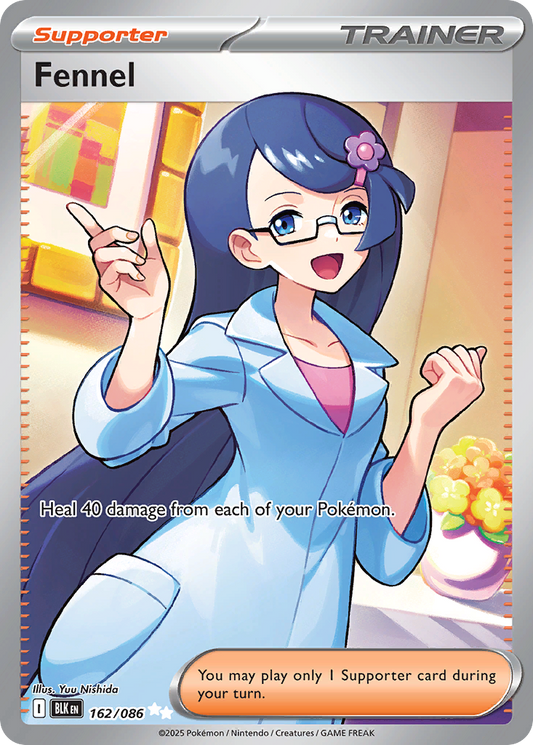 [ENG][NM] Karta Pokemon Fennel 162/086 - Black Bolt