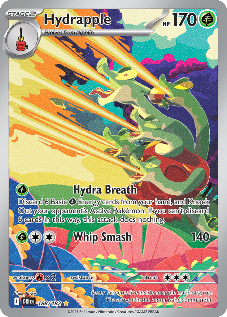 [ENG][NM] Karta Pokemon Hydrapple 188/182 - Destined Rivals