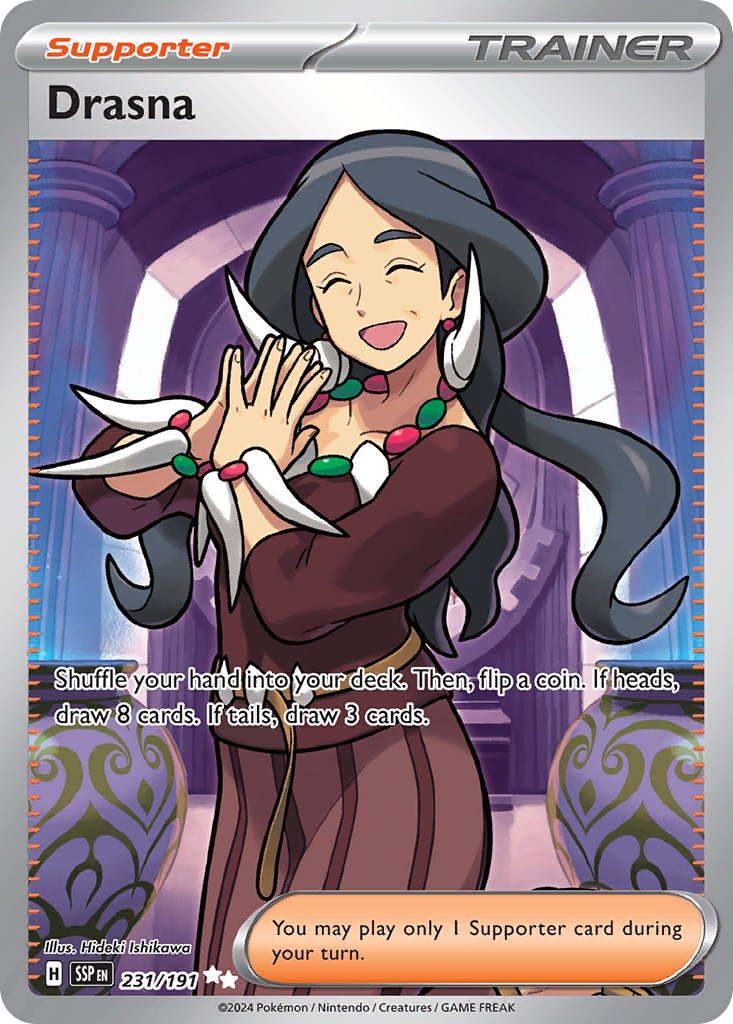 [ENG][NM] Karta Pokemon Drasna 231/191 - Surging Sparks