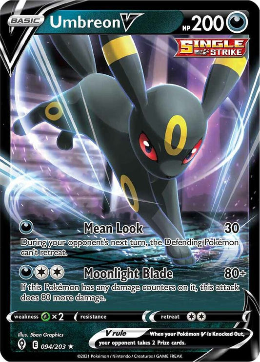 [ENG][NM] Karta Pokemon Umbreon V EVS 094 - Evolving Skies
