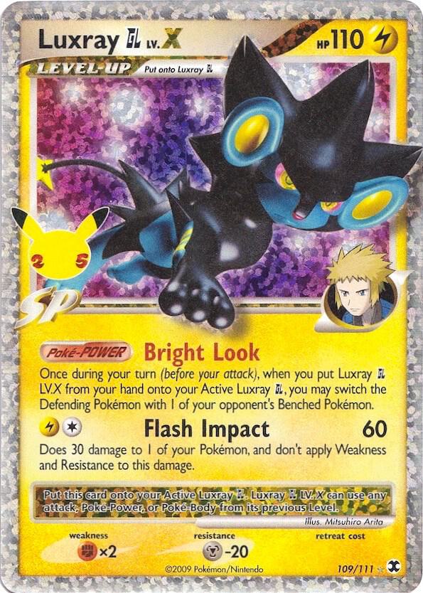 [ENG][NM] Karta Pokemon Luxray GL LV.X 109/111 - Celebrations