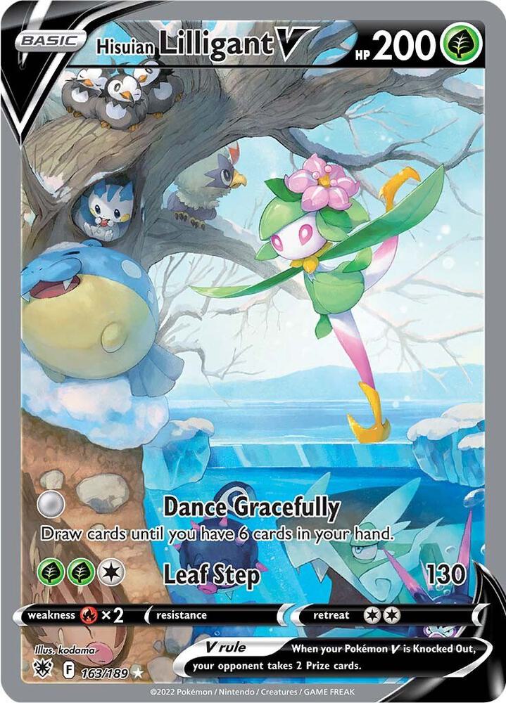 [ENG][NM] Karta Pokemon Hisuian Lilligant V (Alternate Full Art) 163/189 - Astral Radiance