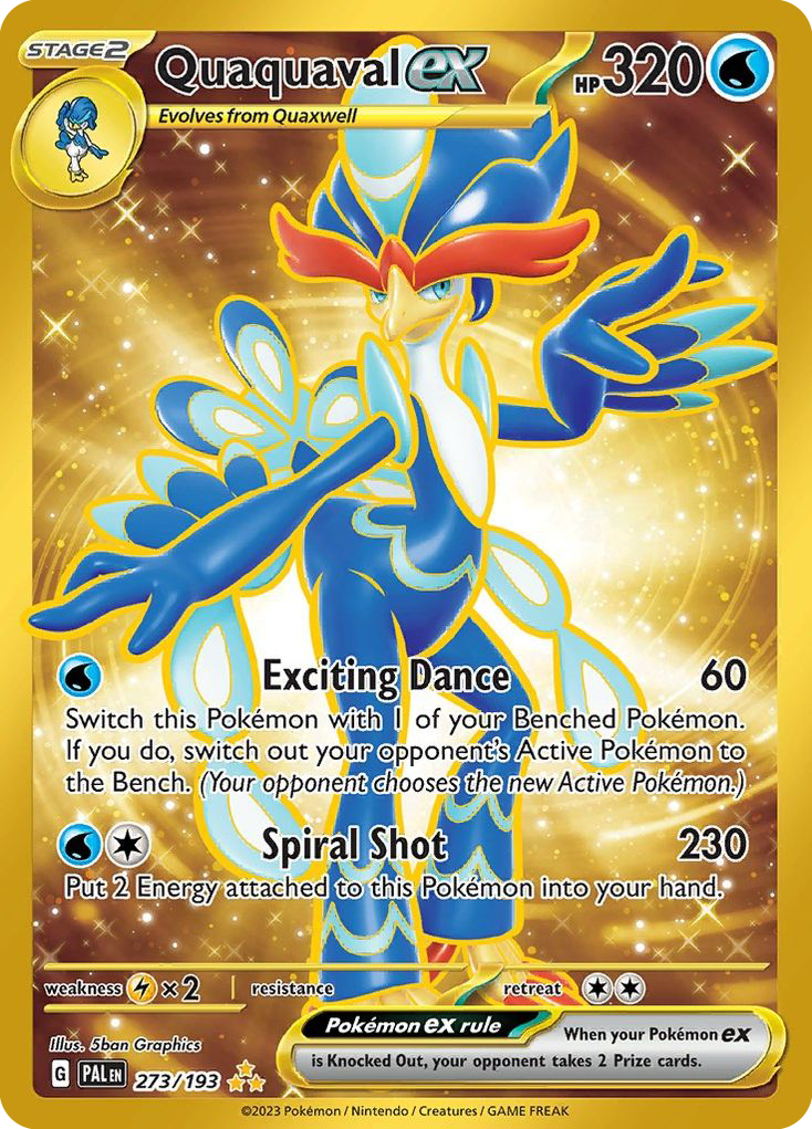 [ENG][NM] Karta Pokemon Quaquaval ex 273/193 - Paldea Evolved