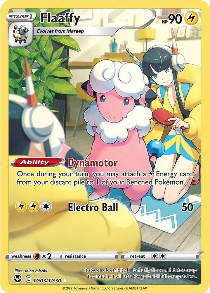 [ENG][NM] Karta Pokemon Flaaffy TG03/TG30 - Silver Tempest