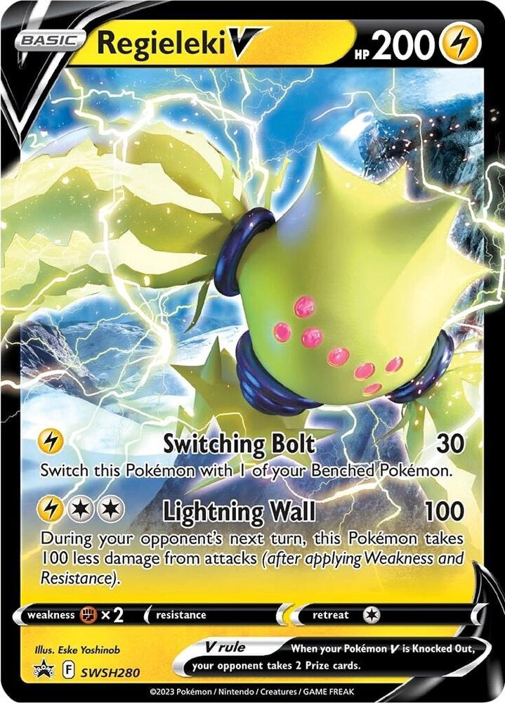 [ENG][NM] Karta Pokemon Regieleki V SWSH280 - Sword & Shield Promos