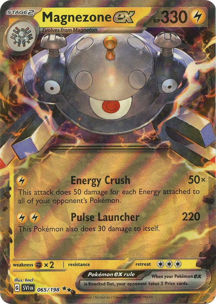 [ENG][NM] Karta Pokemon Magnezone ex 065/198 - Scarlet & Violet