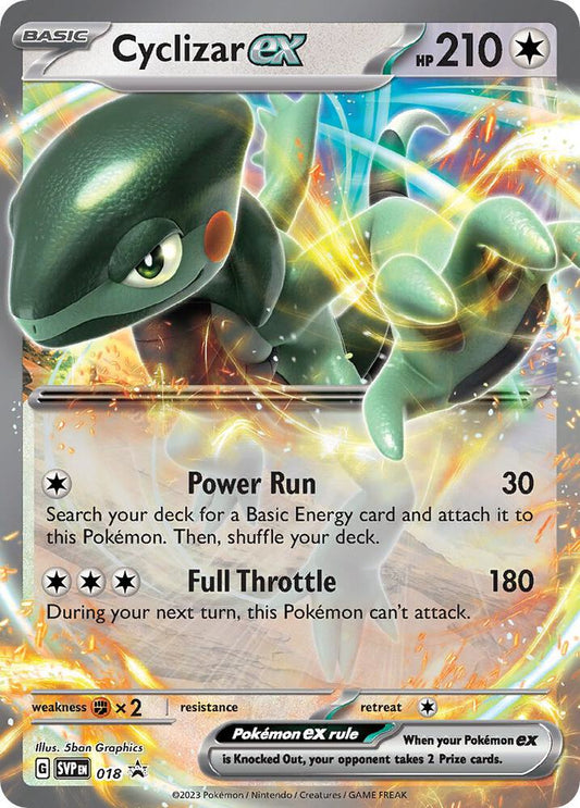 [ENG][NM] Karta Pokemon Cyclizar ex 018 - Scarlet & Violet Promos