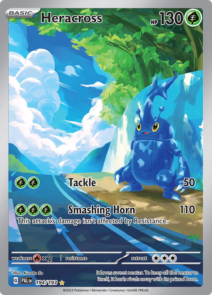 [ENG][NM] Karta Pokemon Heracross 194/193 - Paldea Evolved