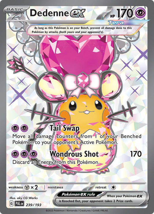 [ENG][NM] Karta Pokemon Dedenne ex 239/193 - Paldea Evolved