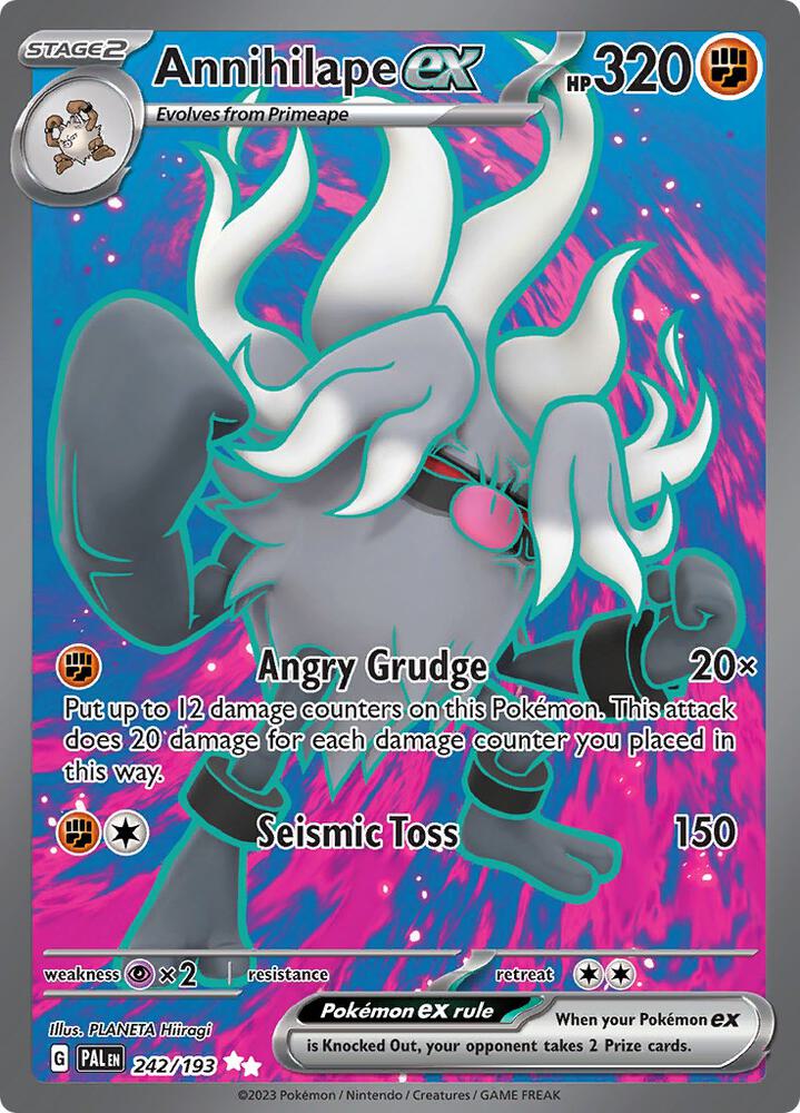 [ENG][NM] Karta Pokemon Annihilape ex 242/193 - Paldea Evolved