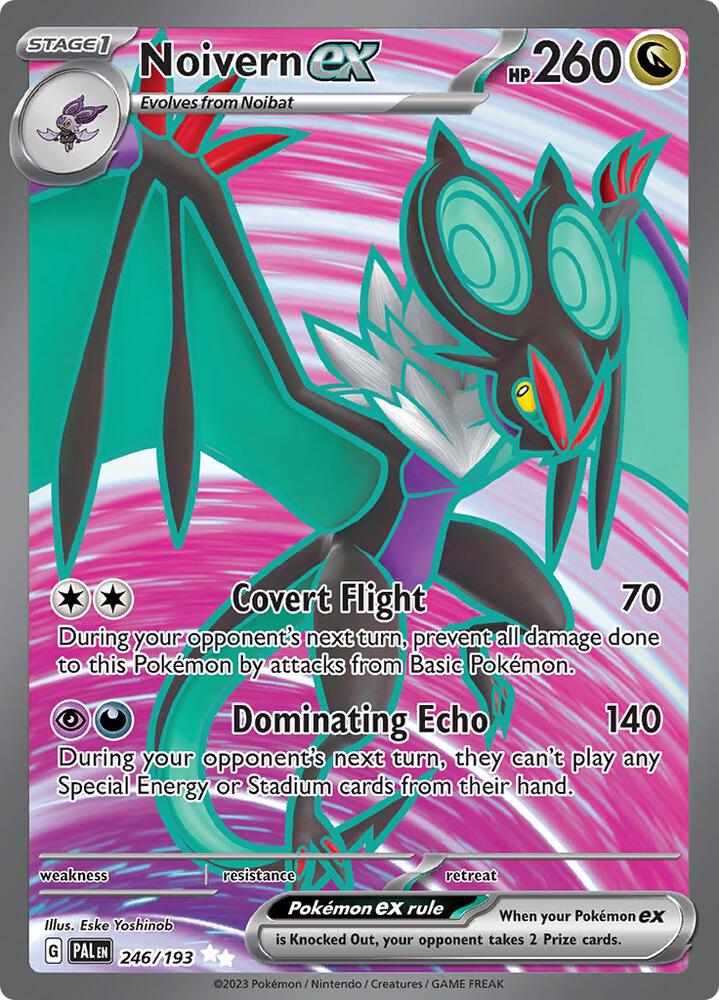 [ENG][NM] Karta Pokemon Noivern ex 246/193 - Paldea Evolved