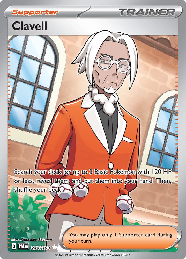 [ENG][NM] Karta Pokemon Clavell 249/193 - Paldea Evolved