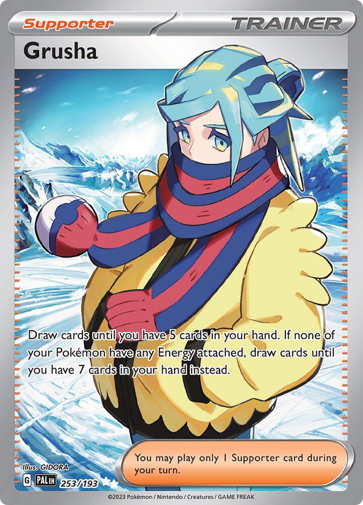 [ENG][NM] Karta Pokemon Grusha 253/193 - Paldea Evolved