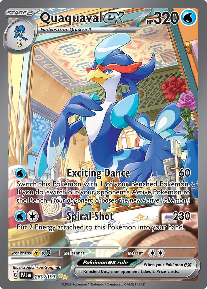 [ENG][NM] Karta Pokemon Quaquaval ex 260/193 - Paldea Evolved