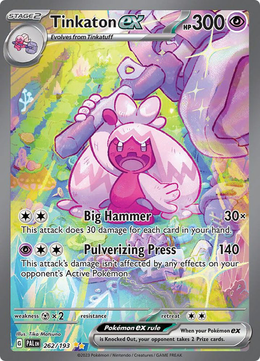 [ENG][NM] Karta Pokemon Tinkaton ex 262/193 - Paldea Evolved