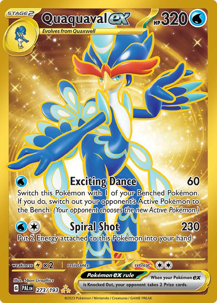 [ENG][NM] Karta Pokemon Quaquaval ex 273/193 - Paldea Evolved