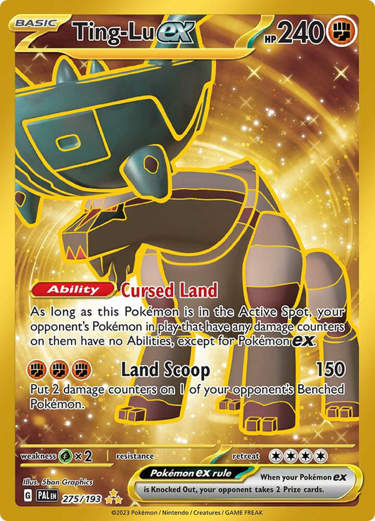 [ENG][NM] Karta Pokemon Ting-Lu ex 275/193 - Paldea Evolved