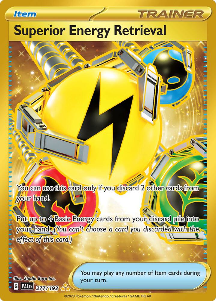 [ENG][NM] Karta Pokemon Superior Energy Retrieval 277/193 - Paldea Evolved