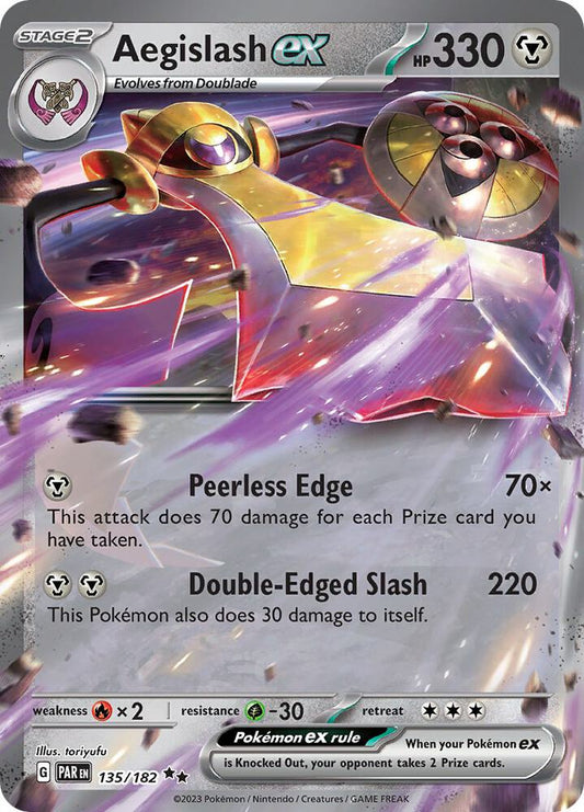 [ENG][NM] Karta Pokemon Aegislash ex 135/182 - Paradox Rift