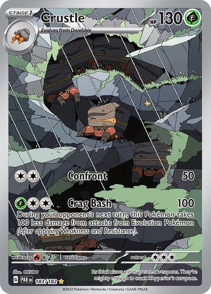 [ENG][NM] Karta Pokemon Crustle 183/182 - Paradox Rift