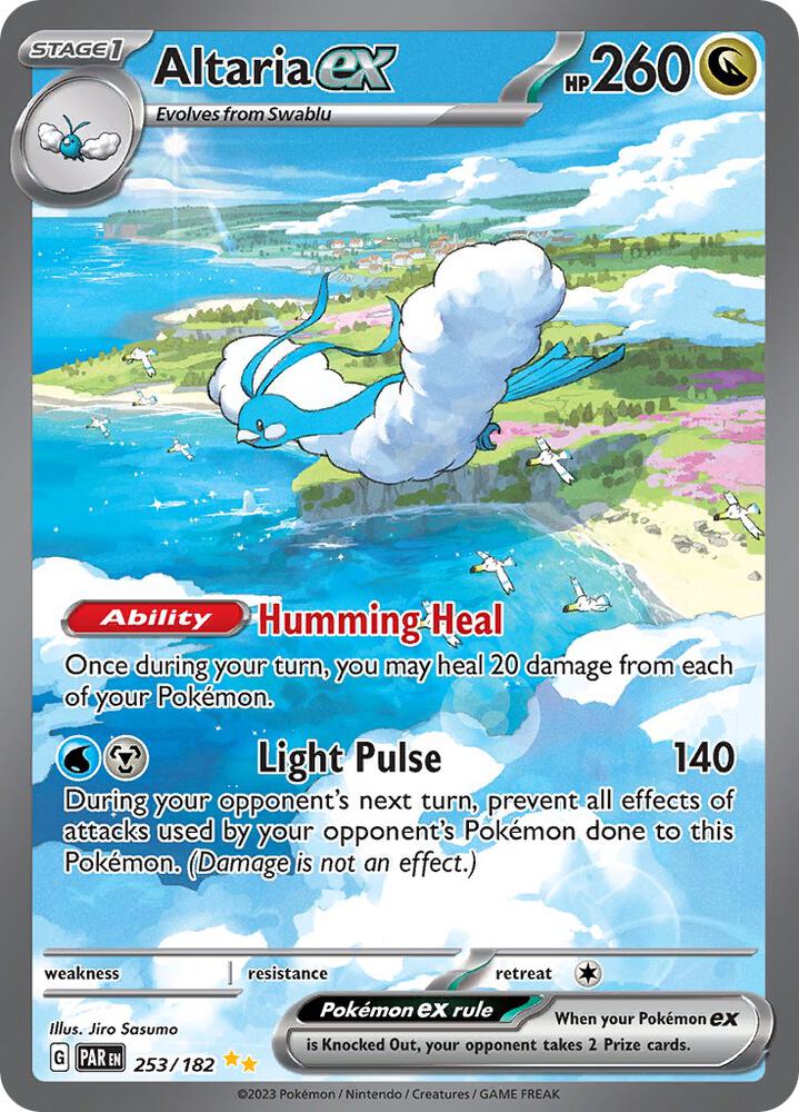 [ENG][NM] Karta Pokemon Altaria ex 253/182 - Paradox Rift