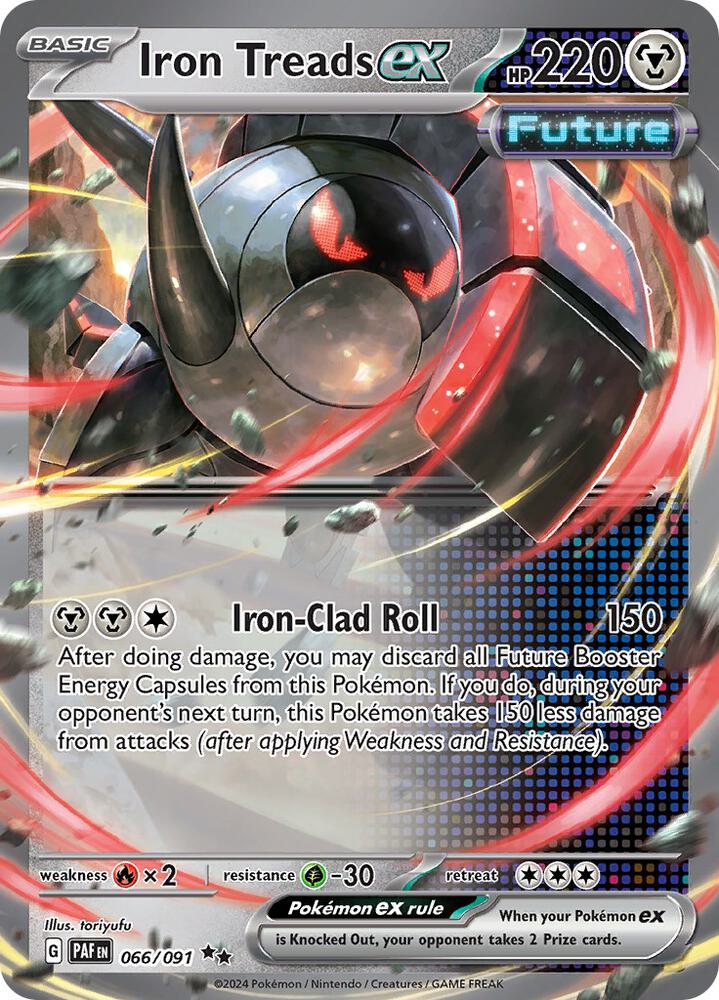 [ENG][NM] Karta Pokemon Iron Treads ex 066/091 - Paldean Fates