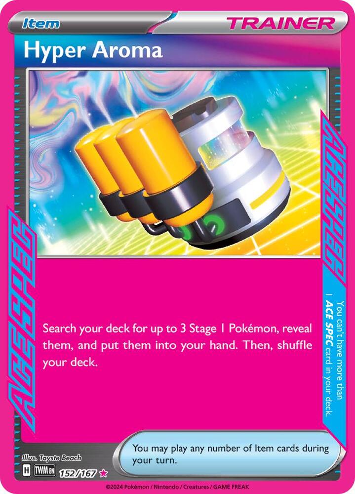 [ENG][NM] Karta Pokemon Hyper Aroma 152/167 - Twilight Masquerade