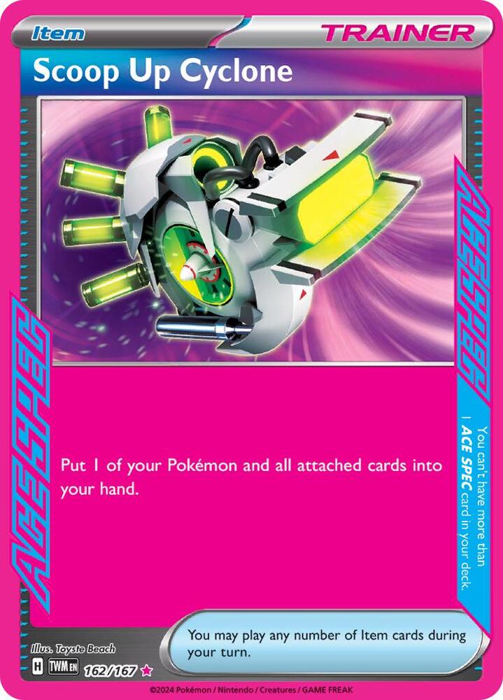 [ENG][NM] Karta Pokemon Scoop Up Cyclone 162/167 - Twilight Masquerade