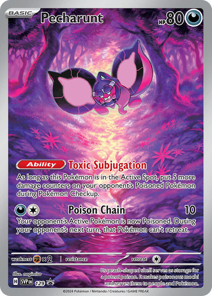 [ENG][NM] Karta Pokemon Pecharunt 129 - Scarlet & Violet Promos