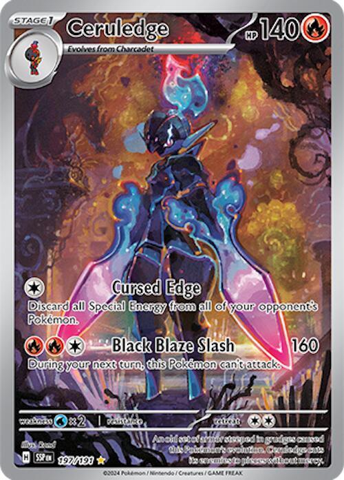 [ENG][NM] Karta Pokemon Ceruledge 197/191 - Surging Sparks
