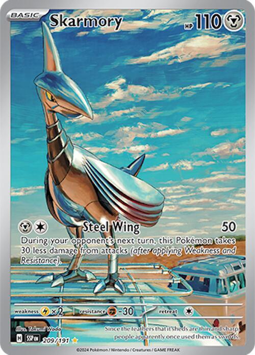 [ENG][NM] Karta Pokemon Skarmory 209/191 - Surging Sparks