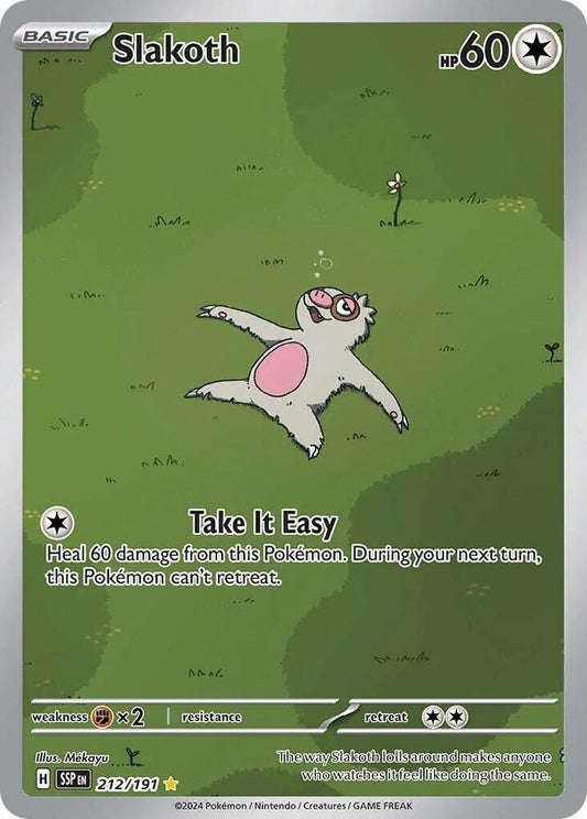 [ENG][NM] Karta Pokemon Slakoth 212/191 - Surging Sparks