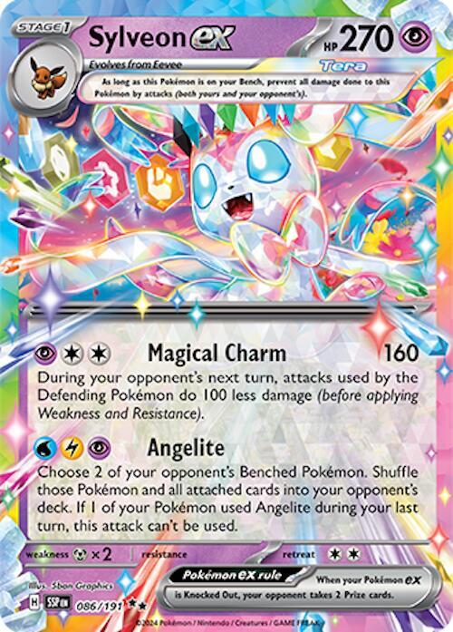[ENG][NM] Karta Pokemon Sylveon ex 086/191 - Surging Sparks