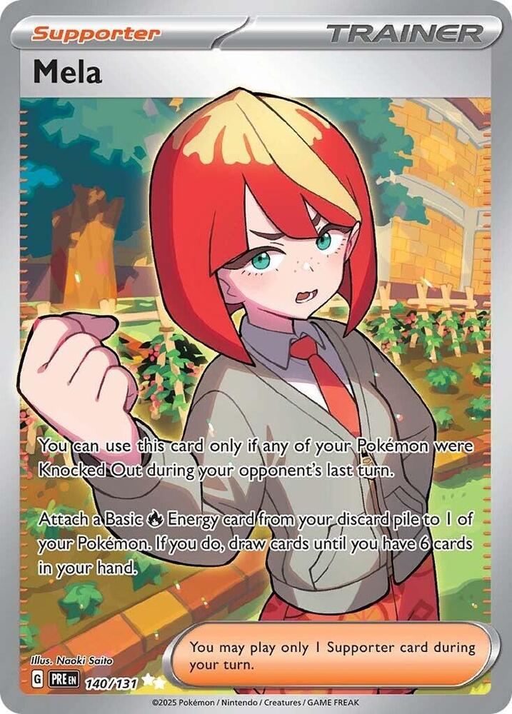 [ENG][NM] Karta Pokemon Mela 140/131 - Prismatic Evolutions