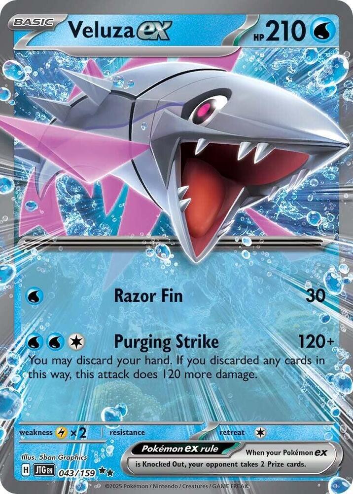 [ENG][NM] Karta Pokemon Veluza ex 043/159 - Journey Together