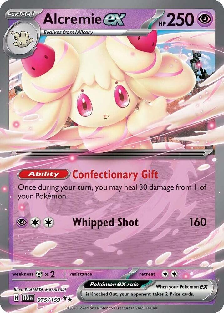 [ENG][NM] Karta Pokemon Alcremie ex 075/159 - Journey Together