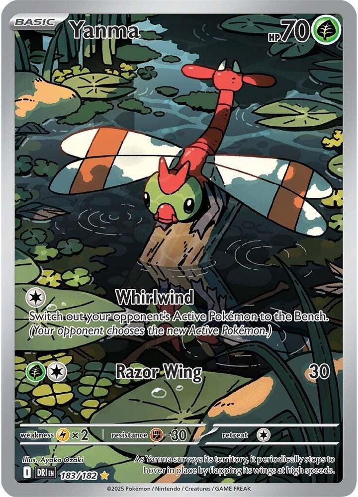 [ENG][NM] Karta Pokemon Yanma 183/182 - Destined Rivals