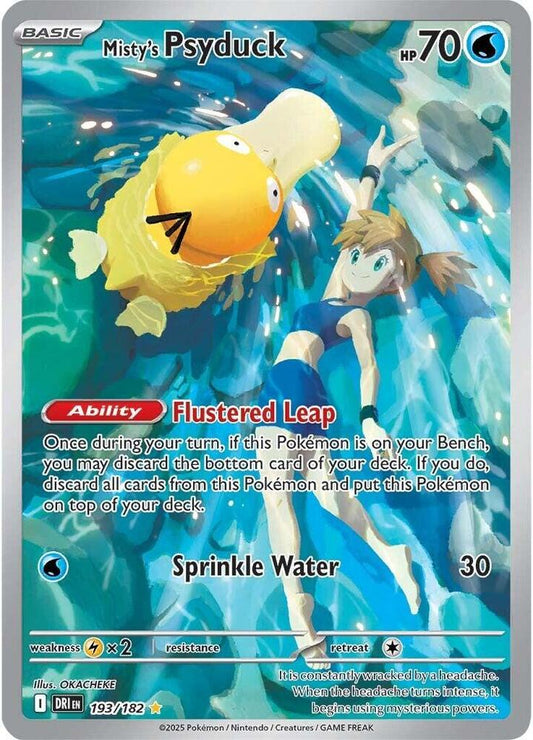 [ENG][NM] Karta Pokemon Misty's Psyduck 193/182 - Destined Rivals