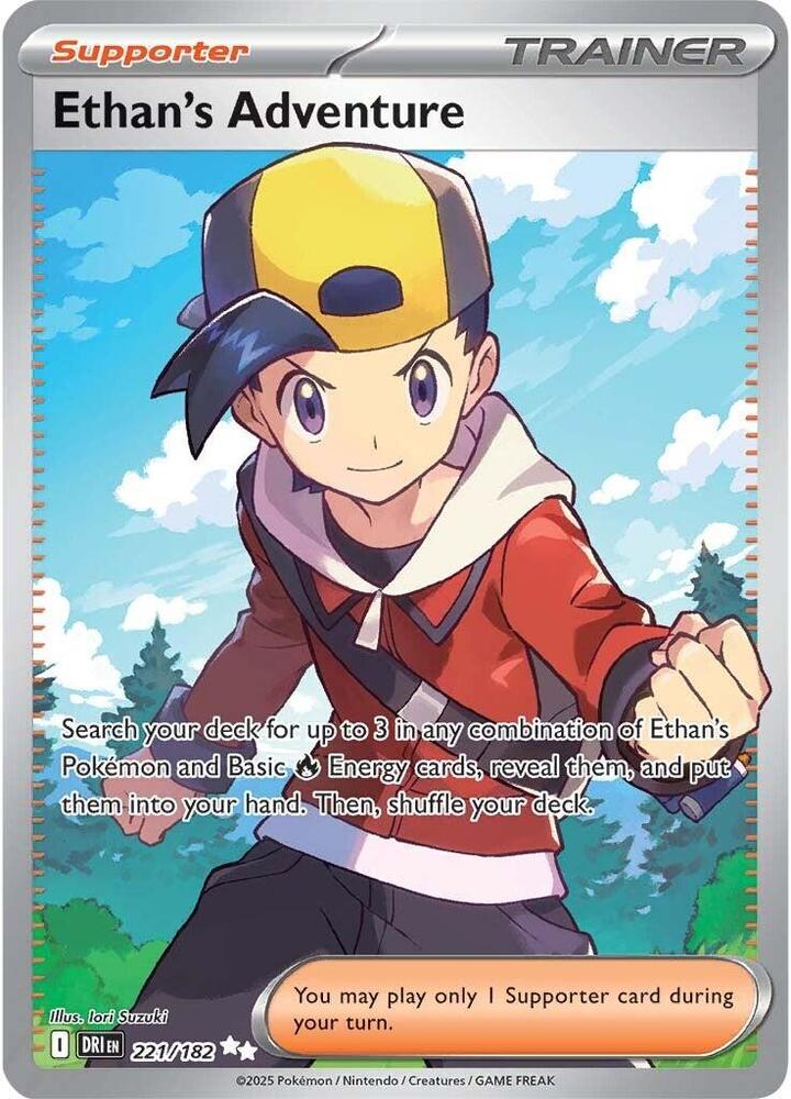 [ENG][NM] Karta Pokemon Ethan's Adventure 221/182 - Destined Rivals