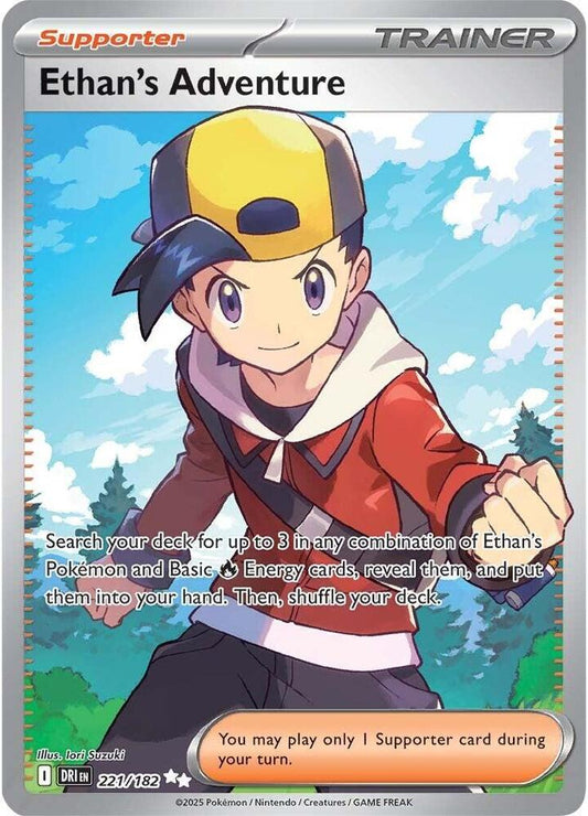 [ENG][NM] Karta Pokemon Ethan's Adventure 221/182 - Destined Rivals