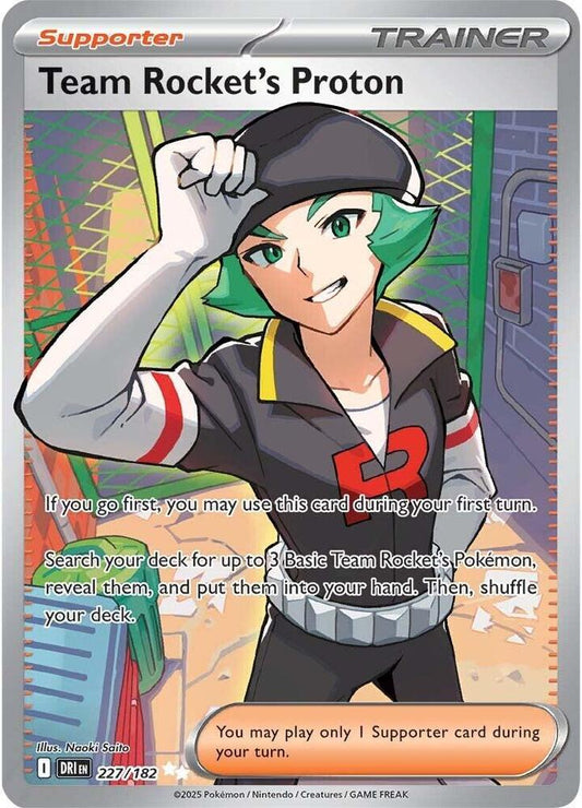 [ENG][NM] Karta Pokemon Team Rocket's Proton 227/182 - Destined Rivals