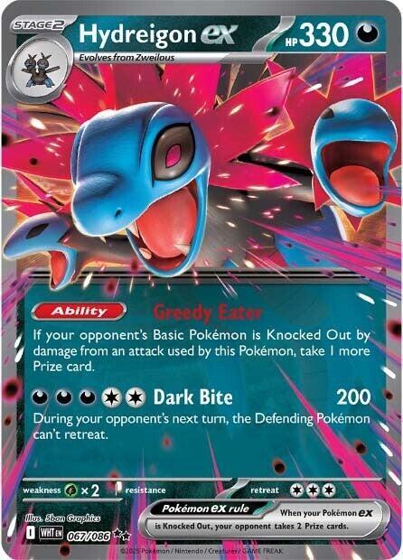 [ENG][NM] Karta Pokemon Hydreigon ex 067/086 - White Flare