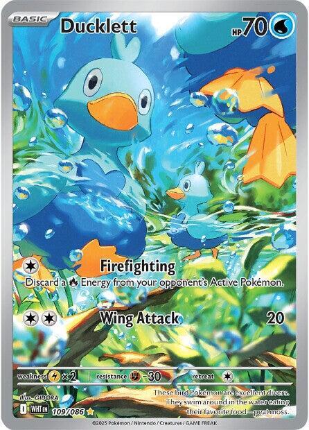 [ENG][NM] Karta Pokemon Ducklett 109/086 - White Flare