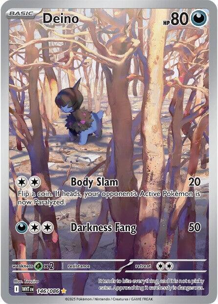 [ENG][NM] Karta Pokemon Deino 146/086 - White Flare