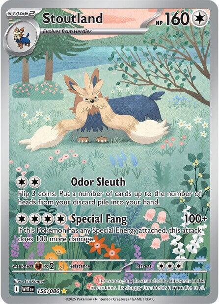 [ENG][NM] Karta Pokemon Stoutland 156/086 - White Flare