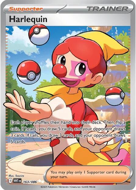 [ENG][NM] Karta Pokemon Harlequin 163/086 - White Flare